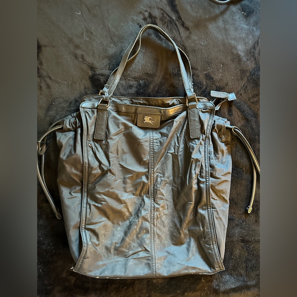 Burberry nylon tote bag